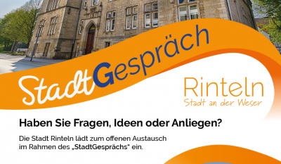 Plakat Stadtgespraech BGMin April