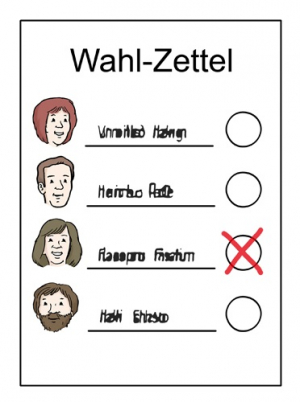 Wahlzettel