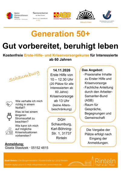20261114 Erste Hilfe und Krisenvorsorge Schaumburg