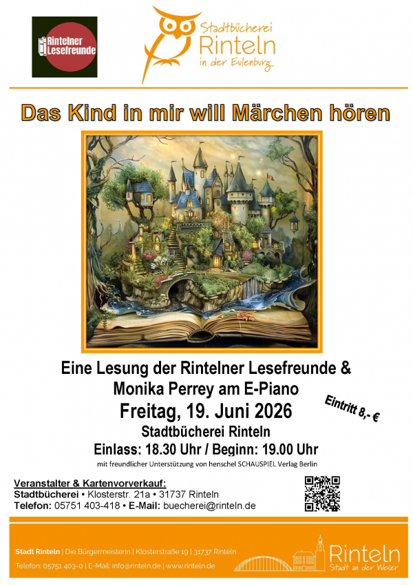 Plakat Lesefreunde Maerchen